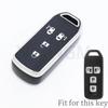 Smart Key Case Cover Tpu Car Remote Fob For Honda New Nbox Custom Jf3 / Jf4 N-Box Jf1 / Jf2 N-Box+ Plus N Wagon N-One Keychain