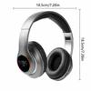 Lightweight and foldable wireless Bluetooth earphones with deep bass