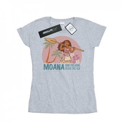 Dámské bavlněné tričko s motivem Moana Read The Sea