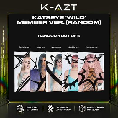 [PRE ORDER] KATSEYE – WILD (Member Ver.)