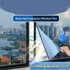 Thickened Nano Heat Insulation Window Film - Sun UV Blocking One-Way Privacy Anti-Glare for Home & Office Use