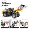 Bulldozer Engineering Diecast Dozer Toys For Boys Alloy+Plastic Tractor Kids Construction Truck Children Vehicle Model Gift