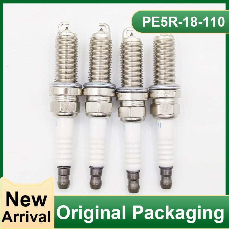 20PCS PE5R-18-110 ILKAR7L11 94124 Iridium Spark Plug For Mazda 3 CX-3 CX-5 MX-5 2.0L 2.5L 6 Miata PE5R18110 PE21-18-110 20pcs