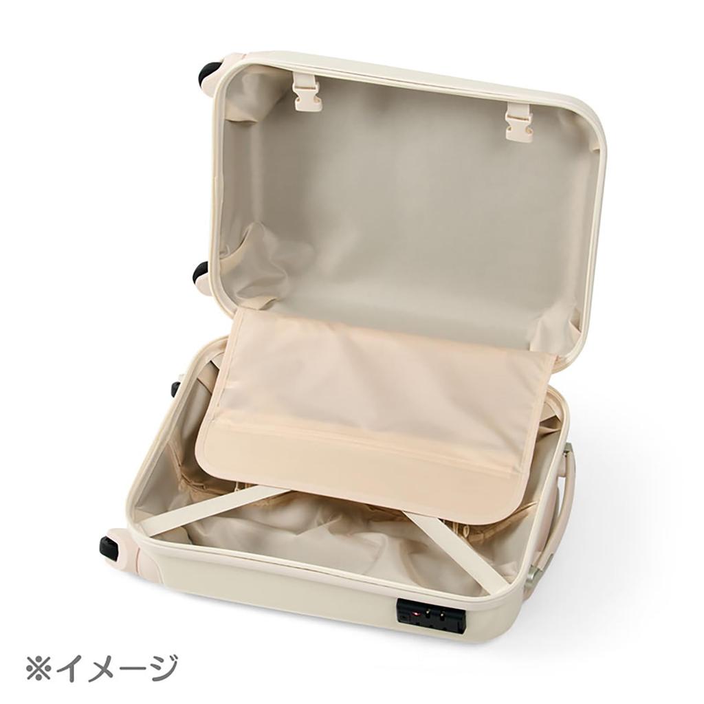 Sanrio Kuromi ABS TSA Lock Compatible 4 Adjustable Carry Suitable for Ages 3 and 742678 Carry-On Bag, 29L, PC, Resin, Polyester, (Dial Lock), Casters,