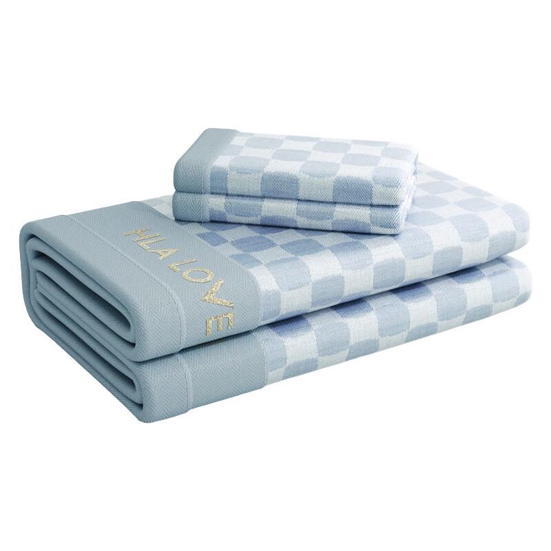 HLA A-Grade Ice Silk Antibacterial Bed Mat Set