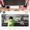 Look Back Anime Mouse Pad For Office Gaming And Keyboards NonSlip Large Waterproof