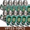 Medeltida Slottssoldat Figurer Byggklossar Militär Armé Riddare Romersk Krigare Infanteri Milis Orcher Tillbehör Klossar Leksaker