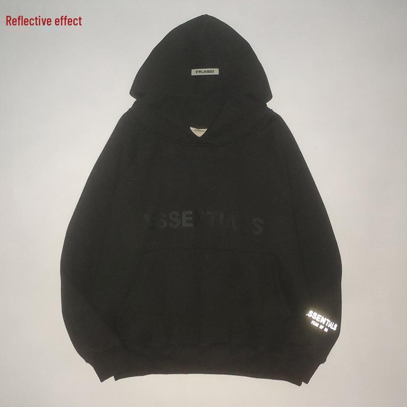 Essentials European & American Trendy Unisex Hoodie - Loose Fit Fleece Sweatshirt