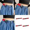 Elastic Waistband Jean Belt Christmas Tree Pattern Waist Belts Fashionable for Stylish Outfits
