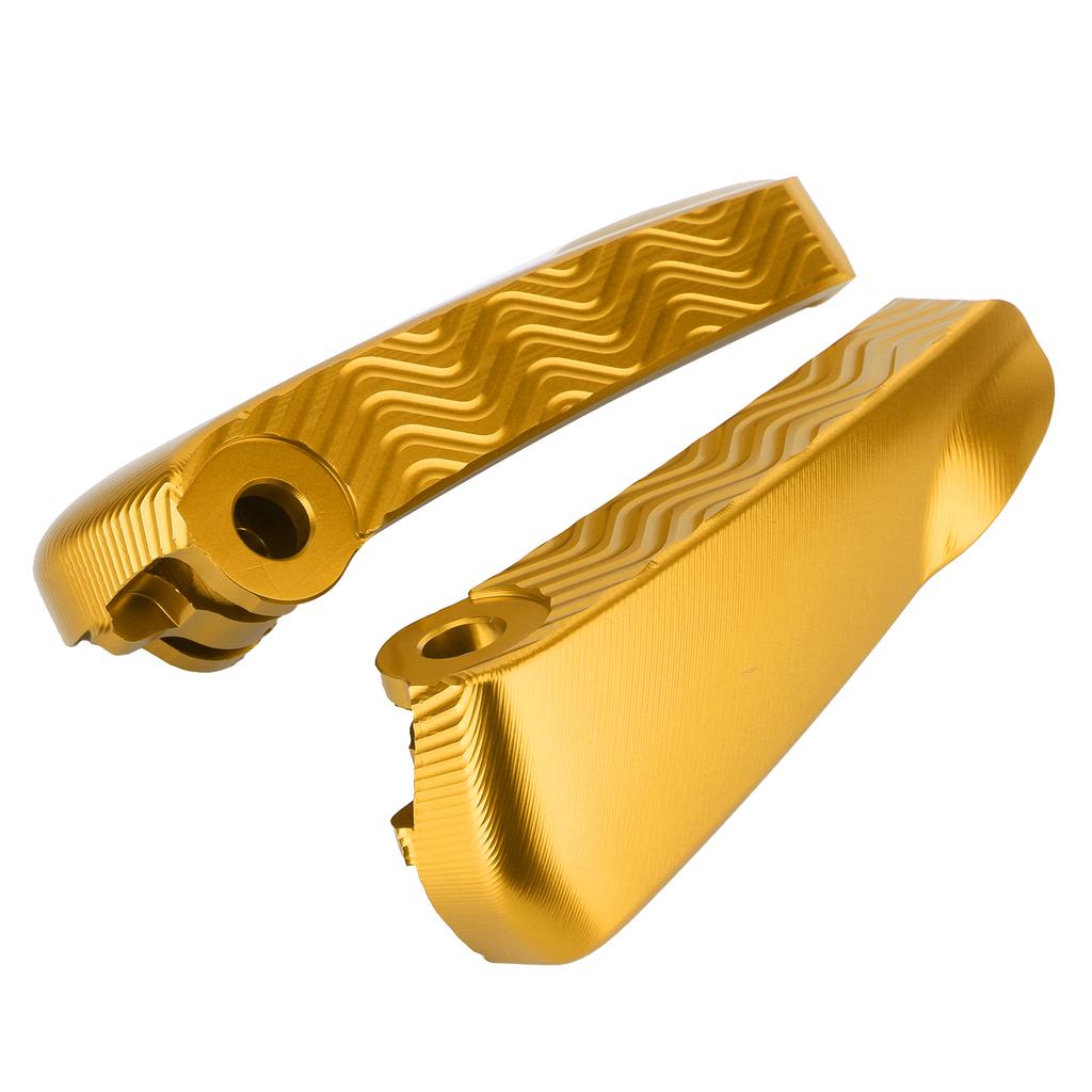 Pair Rear Foot Pegs Pedal Pad Motorcycle Folding Footrest Fit for GTCelsiusGTSCelsiusGTV