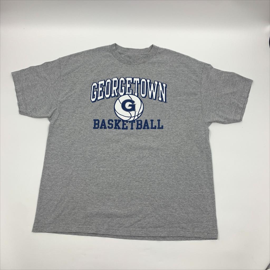 2025 Nuova Maglietta Estiva da Uomo Vintage NCAA Georgetown University Edizione Giocatori Elite Sport Basket Casual Girocollo Ampia