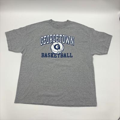2025 Nieuwe Heren Zomer Vintage NCAA Georgetown University Spelerseditie Elite Sport Basketbal Casual Crewneck Los T-shirt