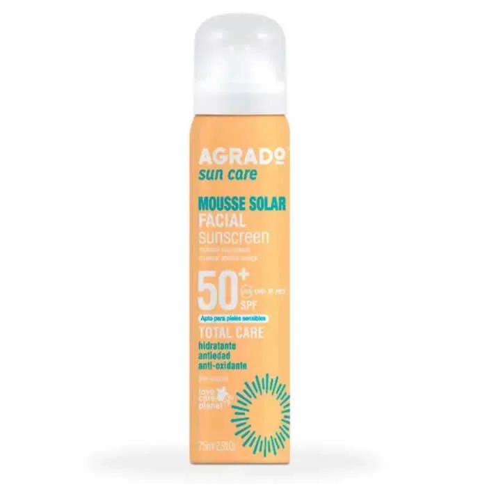 

Agrado Солнечная мусс-пена для лица SPF50 75 мл