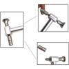 Auto Body Dent Repair Hammer Tools Set - Aluminum Dent Hammer, Body Repair Dent Removal Tools, Paintless Dent Repair Hammer with Detachable Head The
