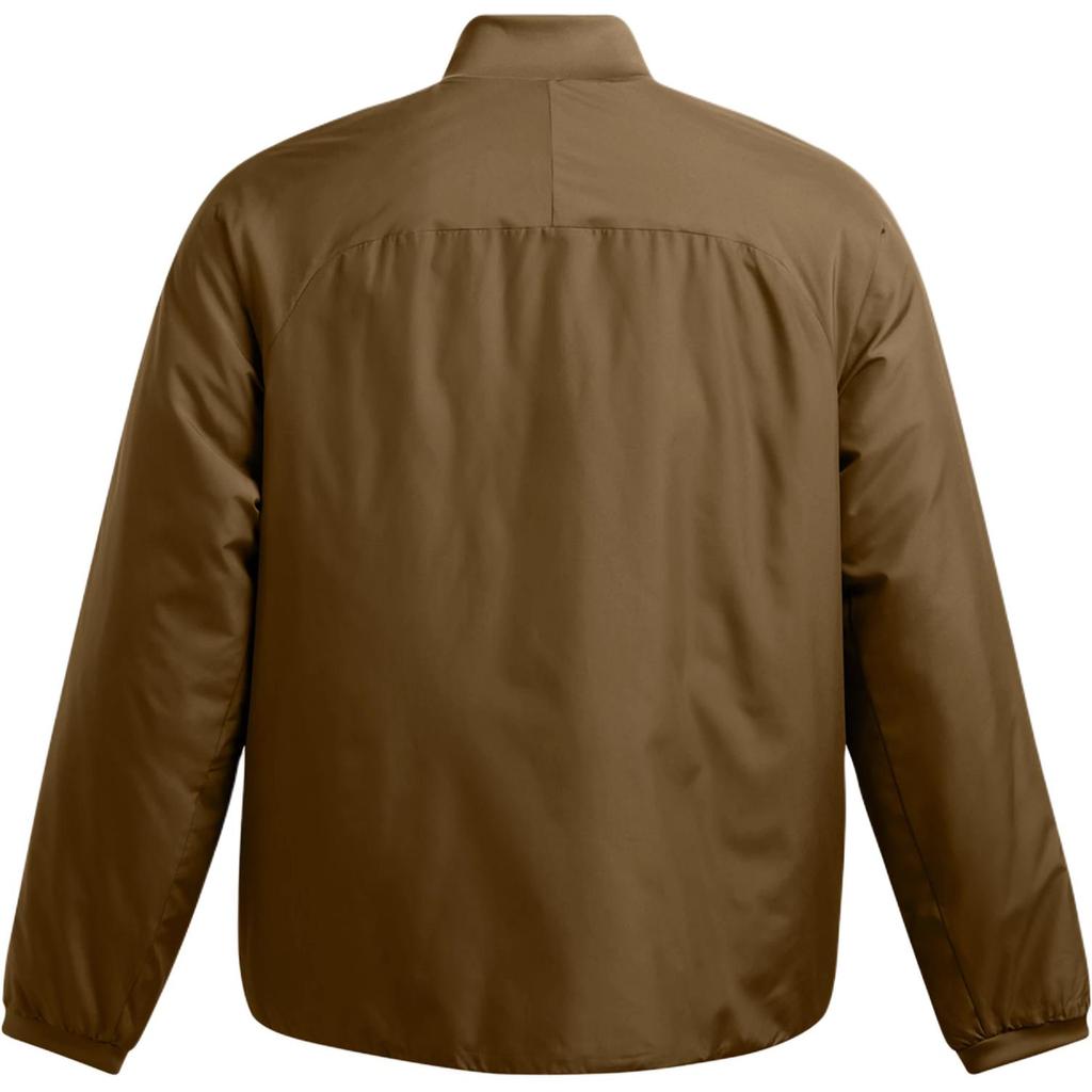 Under Armour Unstoppable Solid Color Outdoor Casual Waterproof Loose Warm Jacket Men Jacket Coyote-Brown 1388903-498