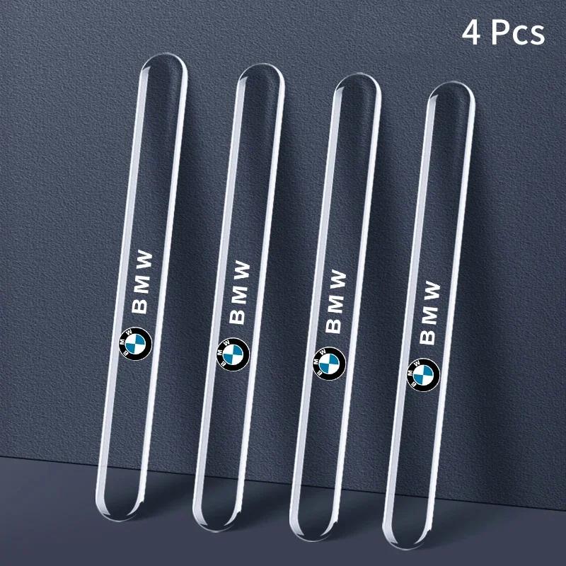 

4pcs Car Door Handle Protector Stickers Clear Anti-collision Strip For bmw E46 E39 E38 E90 E60 E36 F30 F30 E34 F10 E92 E38 E91