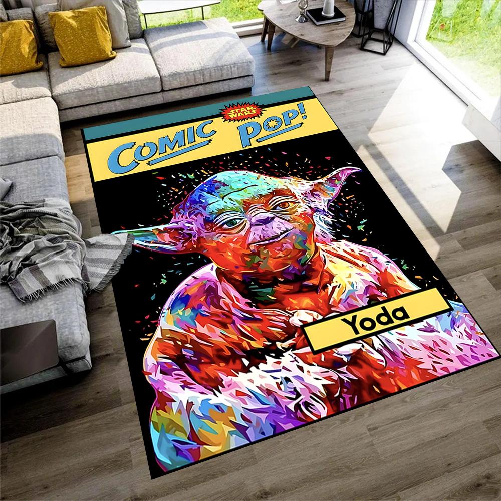 Star Wars Carpet Design for Dormitory Living Rooms Hallway Bedrooms Antislip Carpet Anime Office Decor Birthday Christmas Gift