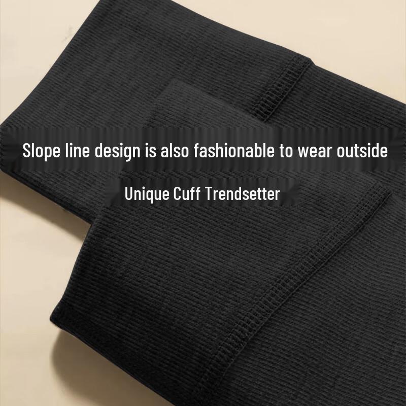 Septwolves Men's Far-Infrared Fleece Thermal Underwear Set