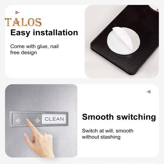 Magnet „Clean Dirty“ für die Spülmaschine, leicht zu verschieben, starker Magnet, Schild „Clean Dirty“ für die Küche, für Zuhause, Restaurants, Spülmaschine