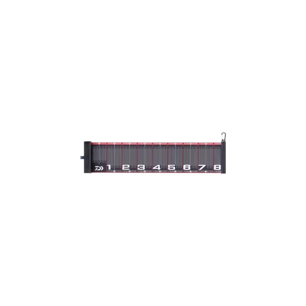 Daiwa Fishing Measure W 80 Black Durable Measuring Tool for Anglers