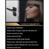 Invisible Door Lock Bedroom Single Side Secret Lock Chamber Door With Key Hidden Door Handle Background Wall Hidden Door Lock