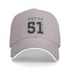 Summer Black Never 51 Baseball Cap  Outdoor Gym Casual Print Sun Trucker Hat Women Unisex Wholesale Baseball Caps