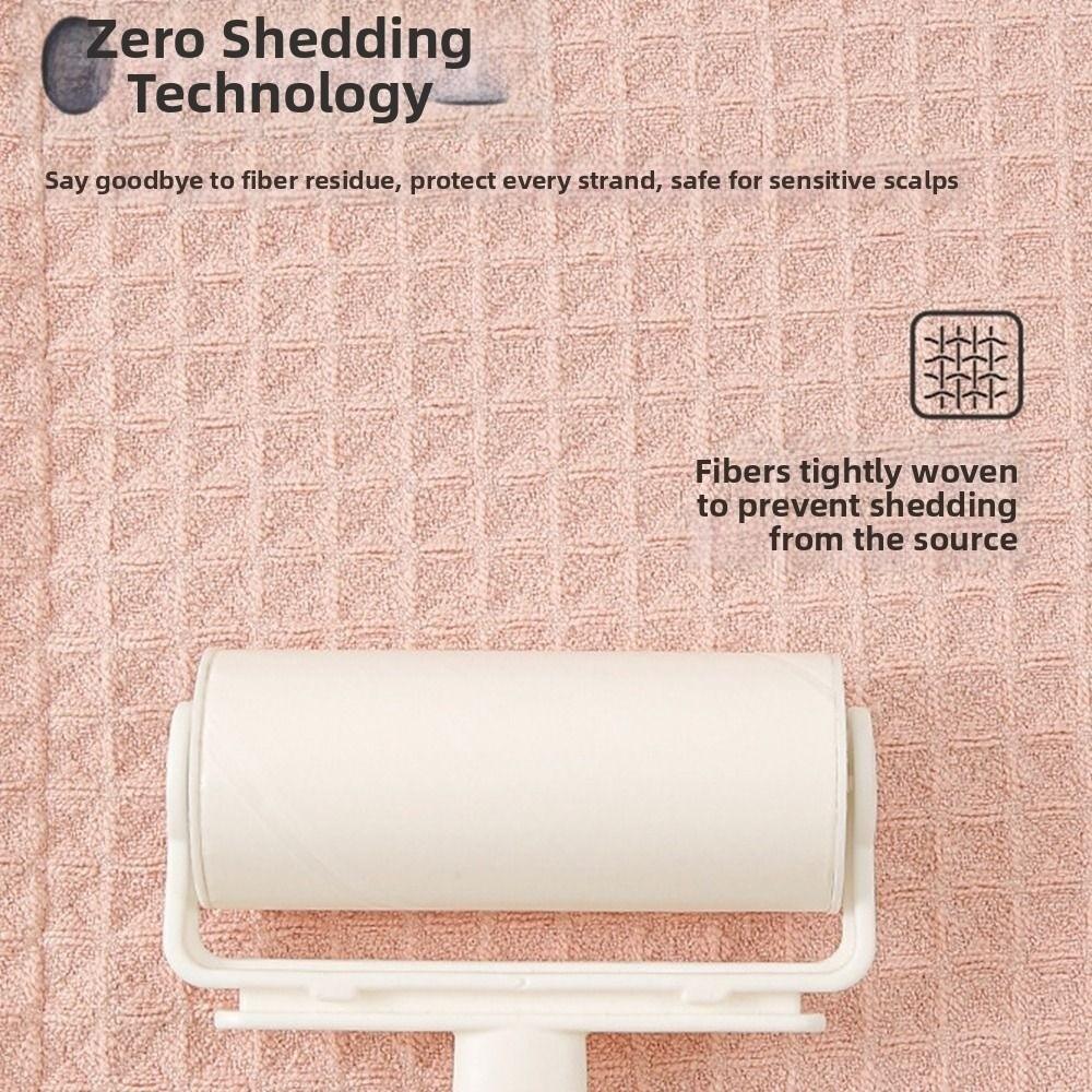 Soft Women Bath Head Wrap Quick-dry Hair Drying Hat Towel Cap Waffle Dry Hair Cap  Home Use