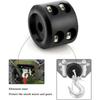 Rubber Material Rope Hook Black Color Heavy Duty Vehicle Accessory Waterproof  ATV Use