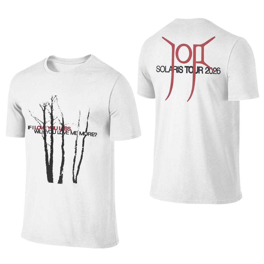 Joji Love You T-Shirt Unisex Baumwolle Crazy T-Shirts Rundhals T-Shirt Kurzarm Kleidung Geschenkidee