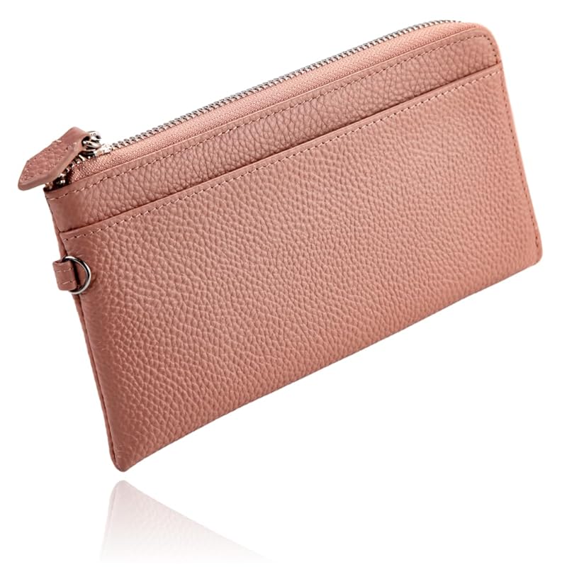 

[VIVEL] [Adequate storage, classy thinness] ladies long wallet leather wallet easy to use Popularity long wallet ladies light long wallet ladies long