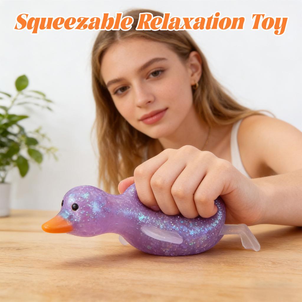 TPR Maltose -Toy – Slow- Stress-Relief Toy, “Quack” Stress-Release Toy