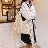 Yogodlns Fashion Long Tassel Shoulder Bag Thread Woven Women's Bag New Hollowed Out Handbag Summer Beach Vacation Bag