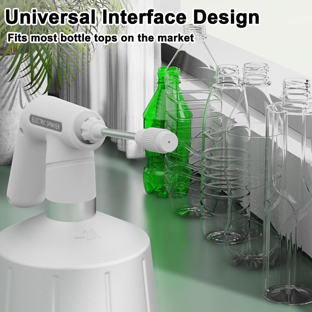 Elektrický postřikovač pro domácí použití Automatická rostlina MisterSpray láhev 1,5 l se 2 režimy postřiku pro vnitřní použití