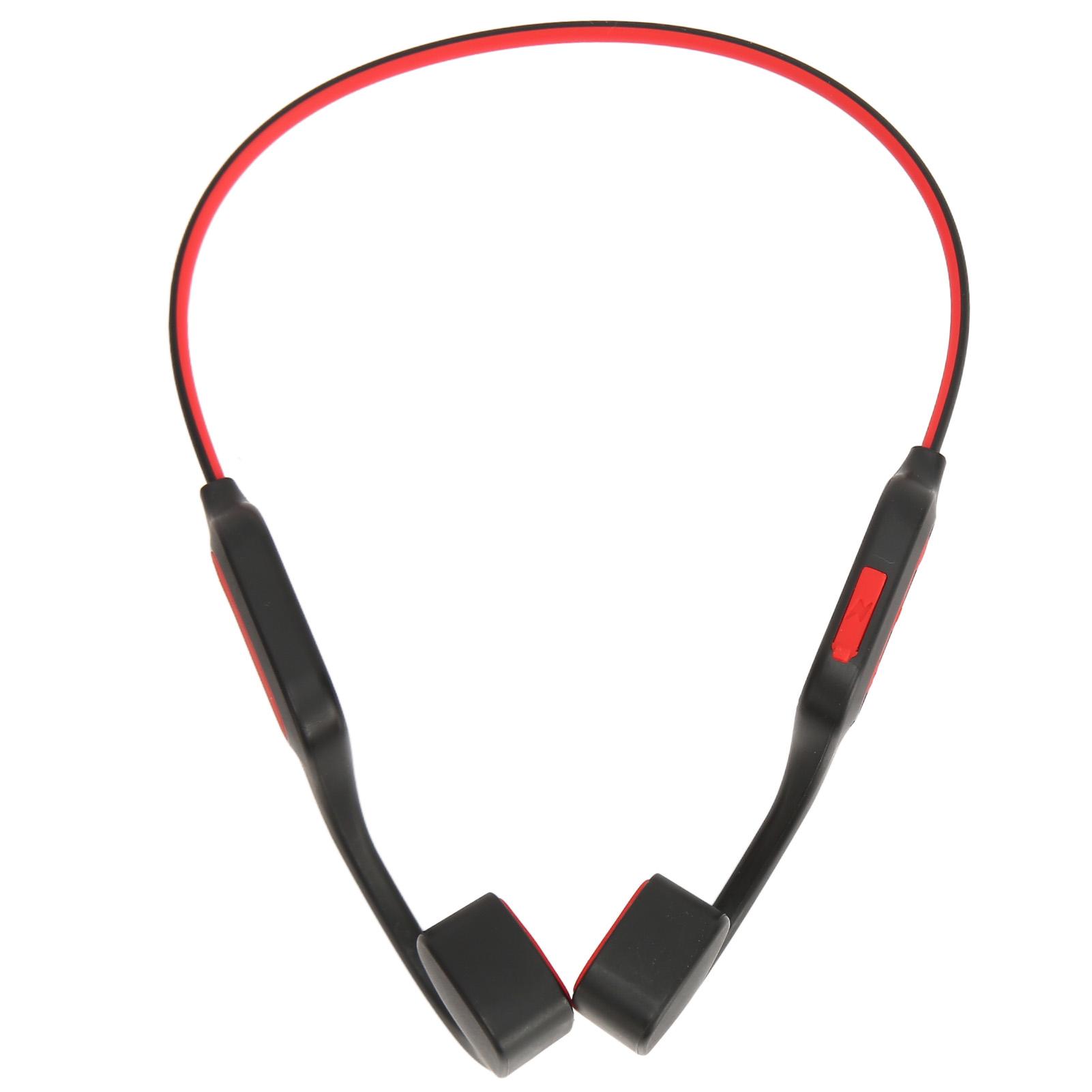 

Bluetooth-гарнитура с костной проводимостью BT 5.3 IP56, водонепроницаемая, со встроенным микрофоном, легкая, с открытым ухом, беспроводная