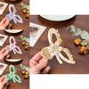 Stylish Oversized Acetate Hair Claw Clip Featuring Charming Floral Embellishments For Women