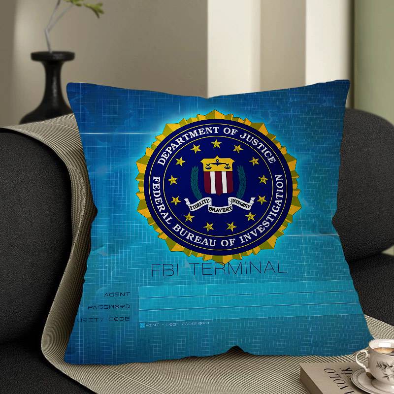America FBI Various Game Lucky Dragon Pillow Cover Sofa Cushion Cover Home Room Decoration Children Gift