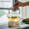 Ceramic Teapot Holder Base Tea Heater Insulation Base Tea Coffee Tea Heater Water Heater Teaware Heating Base