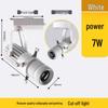 Square Dimming Aperture COB LED Track Spotlight for Museum and Shop Displays