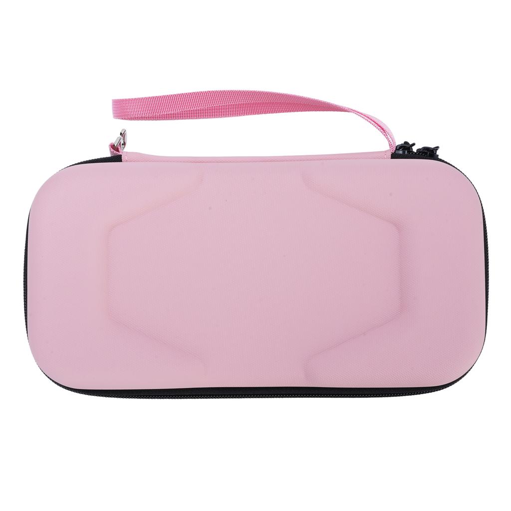 Carrying Case for     Console EVA PU Handheld Game Console Hard   Pouch Storage Bag with 20 Game Card Slots for Travel