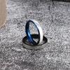 Schlichter Edelstahl Sandring, Unisex Galvanisierter Gold Diamantring Kann Sein