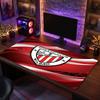 Athletic Bilbao Football Print Large Mouse Pad, Anti-Slip Extended Gaming Desk Mat for Office Home