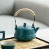 Ceramic Teapot Kung Fu Tea Set 2024 New Home Living Room Tea Office Guest Feeling Light Luxury