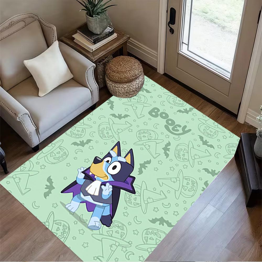 Halloween Party Celebration Floor Mat Suitable for Balcony Game Room Dining Room Playrooms Anti-slip Rug Decorate Offices Birthday/Christmas Gift