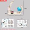 Day Night Alternation Globe Kids Science Toy - DIY STEM Technological Physics Learning Kit Funny Teaching Aids Educational Toy