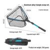 Portable Silicone Net Anti-Snagging Folding Landing Net for Sea Fishing