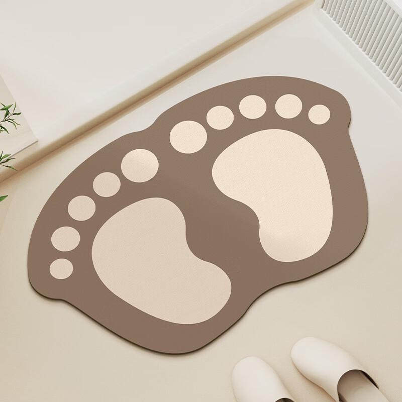 Absorbent Quick-Dry Bathroom Floor Mat 60x90cm