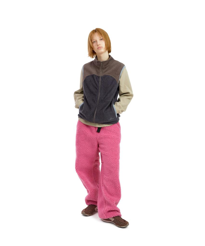Sun Love Kumo Sherpa Fleece Pants Heather Pink