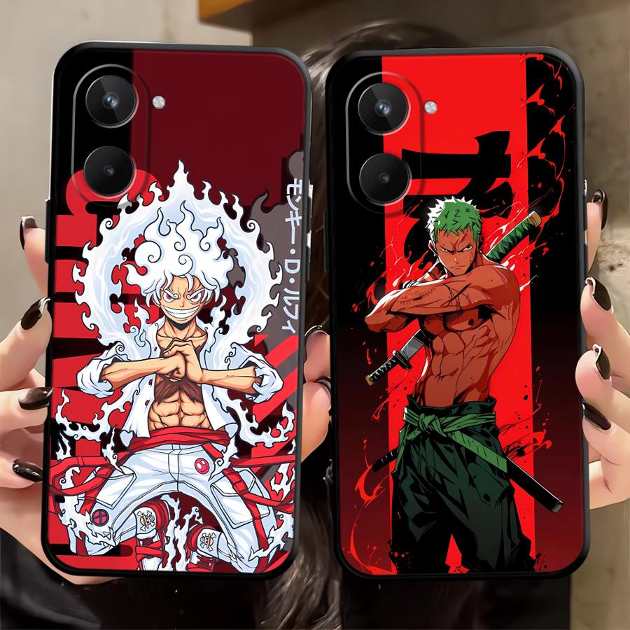 Phone Cover Case for Realme C21 C25 12 14 11 Pro C33 C35 C53 C55 P3 Ultra GT Master Neo2 C15 C12 Nazro 50 50i Ones Pieces Luffy