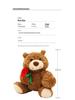 Rose Teddy Bear Plush Doll - Cute Gift for Girls