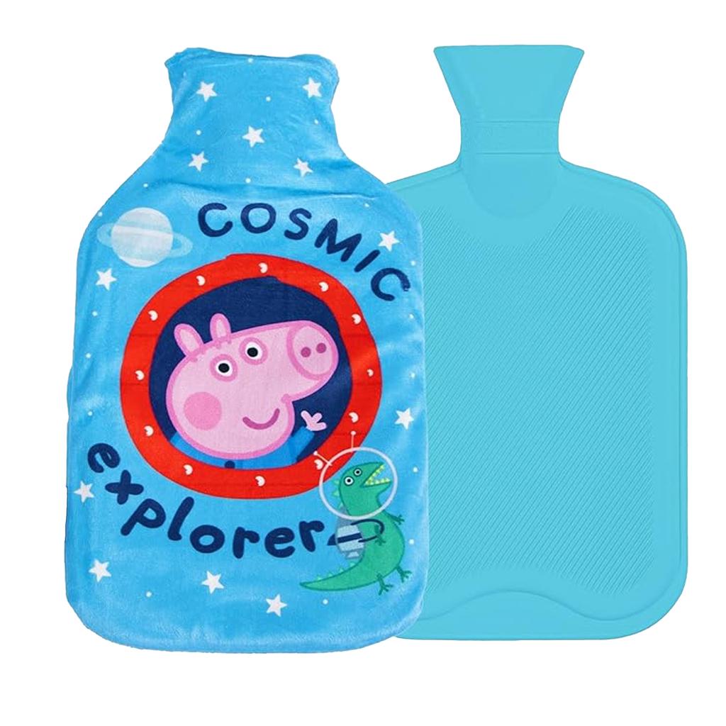 Peppa Pig Reversible 2L Hot Water Bottle And Cover